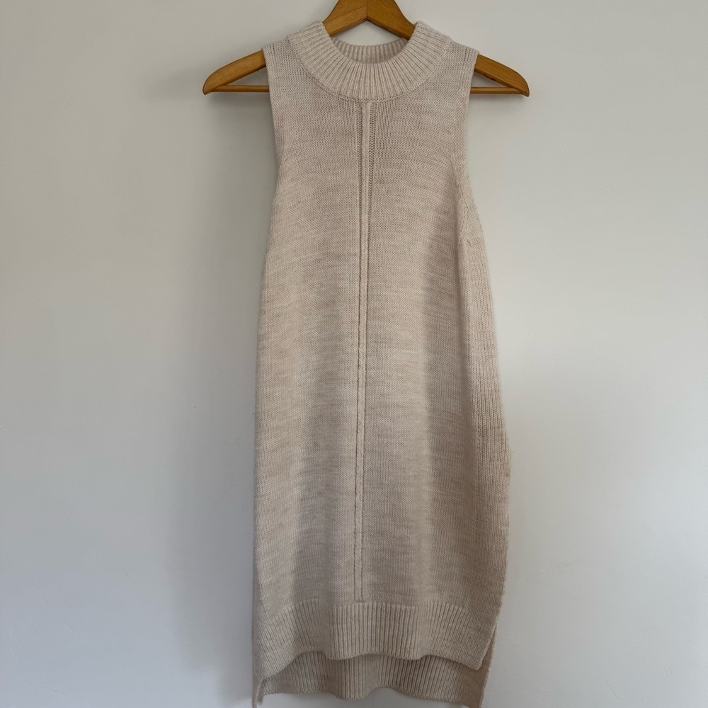 ASTR the label mock neck sleeveless long sweater Size: Small